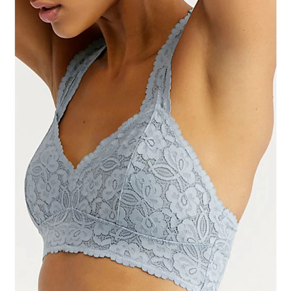Free People Other - ﻿Free People Galloon Lace Racerback Bralette in Fall Frost Medium